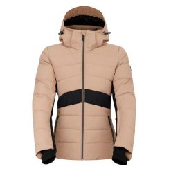 Damska Kurtka Narciarska Glacial. Brązowe kurtki narciarskie Dare 2b, bez wzorów, bez kaptura, narciarskie. Za 231.99 zł.