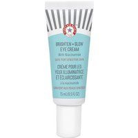 Brigthen + Glow - Rozświetlający krem pod oczy z niacynamidem. Kremy pod oczy First Aid Beauty. Za 165.00 zł.