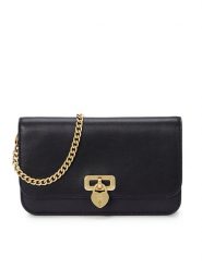 LAUREN RALPH LAUREN Torebka 432962115002 Czarny. Czarne torebki klasyczne Lauren Ralph Lauren, bez wzorów, ze skóry, bez dodatków. Za 589.99 zł.