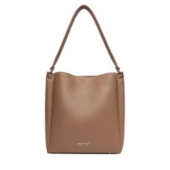 Torebka Nine West. Brązowe torebki klasyczne Nine West, bez wzorów, bez dodatków. Za 229.99 zł.
