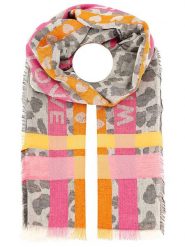 Zwillingsherz Szal ze wzorem rozmiar: onesize. Szaliki Zwillingsherz, bez wzorów, ze splotem. Za 144.58 zł.