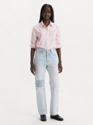 Levi´s Dżinsy - Regular fit - w kolorze błękitnym rozmiar: W32/L32. Niebieskie jeansy l, z aplikacjami, z podwyższonym stanem. Za 242.13 zł.