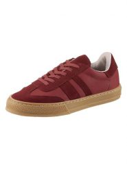 Heine Skórzane sneakersy w kolorze czerwonym rozmiar: 42. Czerwone trampki Heine, bez wzorów, bez zapięcia. Za 83.62 zł.