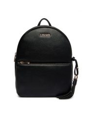 Liu Jo Plecak AA6188 E1012 Czarny. Czarne plecaki Liu Jo, bez wzorów, ze skóry. Za 599.99 zł.