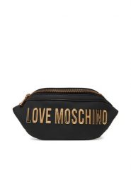 LOVE MOSCHINO Saszetka nerka JC4195PP1NKD0000 Czarny. Czarne torebki klasyczne Love Moschino, bez wzorów, ze skóry, bez dodatków. Za 859.99 zł.