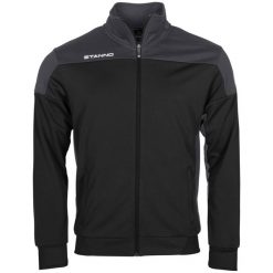 Bluza dresowa zapinana na zamek błyskawiczny Stanno Pride. Czarne bluzy STANNO, xl, bez wzorów, z dresówki, bez kaptura. Za 245.15 zł.