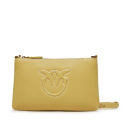 Torebka PINKO. Zielone listonoszki Pinko, bez wzorów, bez dodatków. Za 479.99 zł.