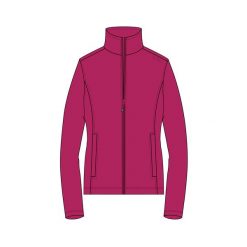 Bluza damska turystyczna CMP 33H2356. Czerwone bluzy CMP, xs, bez wzorów, bez kaptura. Za 213.00 zł.