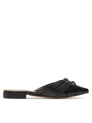 Aldo Klapki Ovendean 13741684 Czarny. Czarne klapki Aldo, bez wzorów, ze skóry, bez obcasa. Za 329.99 zł.