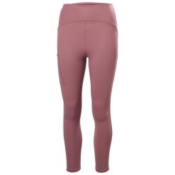 Damskie legginsy Helly Hansen. Fioletowe legginsy Helly Hansen, bez wzorów. Za 388.00 zł.
