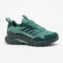 Buty turystyczne damskie Merrell Speed Remix GTX wodoodporne. Brązowe trekkingi Merrell, z gore-texu, trekkingowe. W wyprzedaży za 549.99 zł.