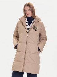 LAUREN RALPH LAUREN Płaszcz zimowy 297P04126002 Beżowy Regular Fit. Brązowe płaszcze Lauren Ralph Lauren, na zimę, s, bez wzorów, z syntetyku, bez kaptura. Za 1,599.00 zł.