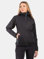 Kilpi Kurtka funkcyjna "Sonna" w kolorze czarnym rozmiar: 44. Czarne kurtki sportowe Kilpi, m, bez wzorów, bez kaptura, outdoorowe. Za 282.99 zł.