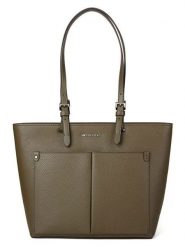 Michael Kors Torebka w kolorze khaki - 38 x 28 x 13 cm rozmiar: onesize. Brązowe torby na ramię Michael Kors, bez wzorów, z materiału, na ramię, bez dodatków. Za 739.99 zł.