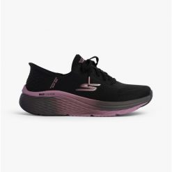Buty do biegania damskie SKECHERS Max Cushioning Elite 2.0. Czarne obuwie sportowe Skechers, bez zapięcia, do biegania. Za 499.00 zł.