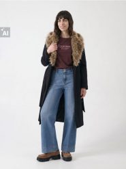 Bawełniane jeansy wide leg - turkusowy. Niebieskie jeansy Sinsay, l, bez wzorów. Za 59.99 zł.