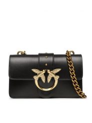 Pinko Torebka Love One Mini C PE 23 PLTT 100058 A0F1 Czarny. Czarne torebki klasyczne Pinko, bez wzorów, ze skóry, bez dodatków. Za 1,449.00 zł.