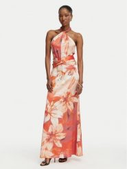 Marciano Guess Sukienka koktajlowa G6GK27 W1868 Pomarańczowy Regular Fit. Brązowe sukienki Marciano Guess, z aplikacjami, z syntetyku, wizytowe, bez kołnierzyka, bez ramiączek. Za 1,289.00 zł.