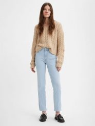 Levi´s Dżinsy "724" - Regular fit - w kolorze błękitnym rozmiar: W28/L30. Niebieskie jeansy l, z aplikacjami, z podwyższonym stanem. Za 242.45 zł.