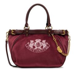 Torebka Juicy Couture. Czerwone torebki klasyczne Juicy Couture, bez wzorów, bez dodatków. Za 449.99 zł.