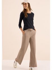 Cecil Koszulka w kolorze czarnym rozmiar: L. Czarne bluzki Cecil, l, bez wzorów, z bawełny, bez kołnierzyka, bez ramiączek. Za 69.75 zł.