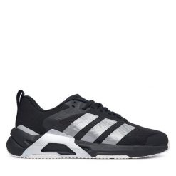 Buty na siłownię adidas. Czarne obuwie sportowe Adidas, bez zapięcia, na fitness i siłownię. Za 399.99 zł.