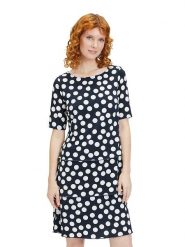 Betty Barclay Sukienka w kolorze granatowym rozmiar: 48. Niebieskie sukienki Betty Barclay, bez wzorów, bez kołnierzyka, bez ramiączek, midi. Za 151.95 zł.
