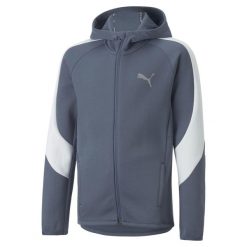 Puma Bluza Evostripe Fz 67006818. Niebieskie bluzy Puma, bez wzorów, bez kaptura. Za 164.99 zł.