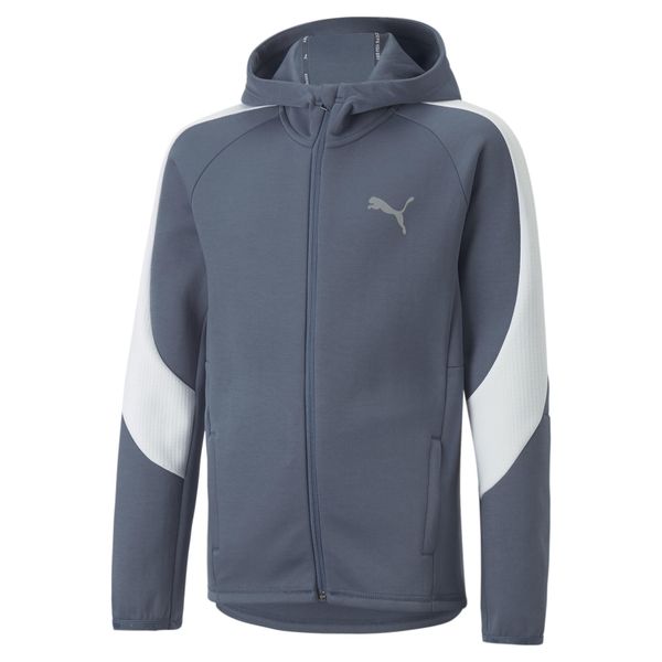 Puma Bluza Evostripe Fz 67006818. Niebieskie bluzy Puma, bez wzorów, bez kaptura. Za 167.80 zł.