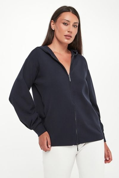 Kardigan damski z kapturem Ginnasta MM. Kardigany MM, l, bez wzorów. Za 1,129.00 zł.