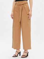 Boss Spodnie materiałowe Tenoy 50505609 Beżowy Tapered Fit. Brązowe spodnie materiałowe Boss, bez wzorów, z bawełny. Za 499.99 zł.