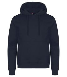 Clique Bluza z kapturem Miami z bawełny i poliestru z recyklingu – Navy. Niebieskie bluzy CLIQUE, m, bez wzorów, z bawełny, z kapturem. Za 172.80 zł.
