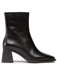 Vagabond Shoemakers Botki Hedda 5002-001-20 Czarny. Czarne botki Vagabond Shoemakers, bez wzorów, ze skóry, bez obcasa, na słupku, bez zapięcia. Za 719.99 zł.