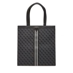 Torebka Guess. Szare shopper Guess, z aplikacjami, bez dodatków. Za 679.99 zł.