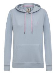 Denim Culture Bluza w kolorze błękitnym rozmiar: XL. Niebieskie bluzy Denim Culture, xl, bez wzorów, z bawełny, z kapturem. Za 213.95 zł.