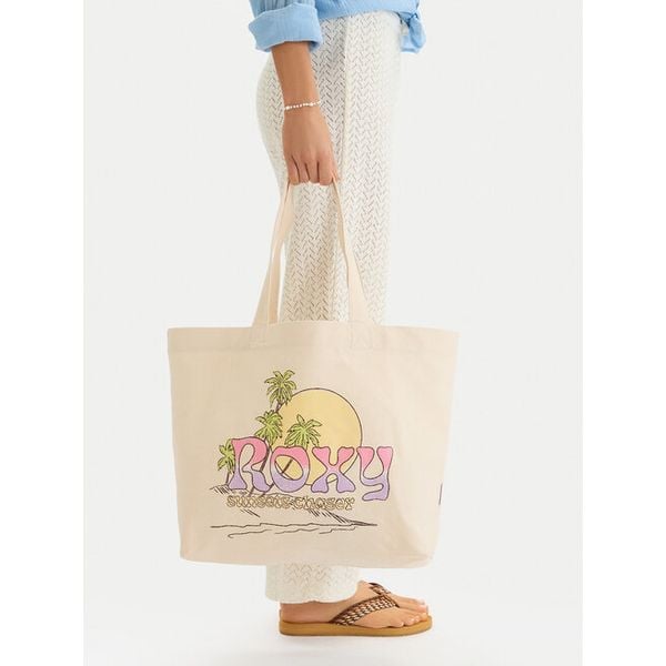 Torebka Roxy. Brązowe torebki klasyczne Roxy, bez wzorów, bez dodatków. Za 79.99 zł.
