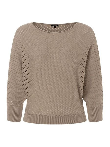 More & More Sweter w kolorze jasnobrązowym rozmiar: 36. Brązowe swetry More & More, s, bez wzorów, z wiskozy, bez ramiączek. Za 114.95 zł.