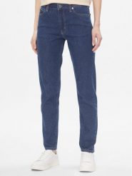 Calvin Klein Jeansy Mid Rise Slim - Mid Blue K20K206780 Niebieski Slim Fit. Niebieskie jeansy Calvin Klein, bez wzorów. Za 339.99 zł.