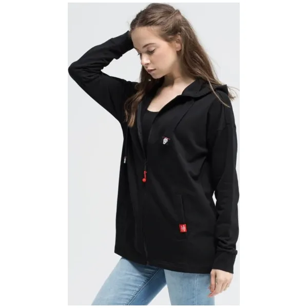 Umbro Bluza Rozpinana Z Kapturem Retaso , czarny, rozmiar L. Czarne bluzy Umbro, l, bez wzorów, z bawełny, z kapturem. W wyprzedaży za 103.99 zł.