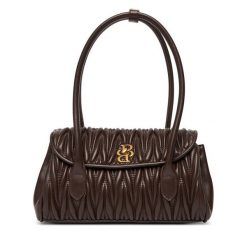 Torebka Badura. Brązowe torebki klasyczne Badura, bez wzorów, bez dodatków. Za 279.99 zł.