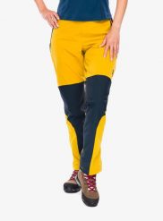 Spodnie trekkingowe damskie Rab Torque Pants. Żółte spodnie narciarskie RAB, bez wzorów, z materiału, trekkingowe. Za 395.99 zł.