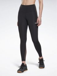 Reebok Legginsy Lux Perform Leggings HF6411 Czarny. Czarne legginsy Reebok, m, bez wzorów, z syntetyku, na fitness i siłownię. Za 119.99 zł.