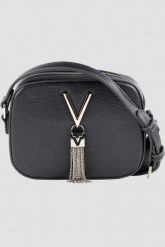 VALENTINO Szara torebka Divina Camera Bag. Szare kopertówki Valentino by Mario Valentino, bez wzorów, małe, bez dodatków. W wyprzedaży za 237.99 zł.