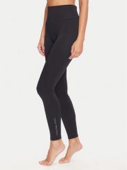 Calvin Klein Jeans Legginsy 701229798 Czarny Slim Fit. Czarne legginsy Calvin Klein Jeans, s, bez wzorów, z jeansu. Za 99.99 zł.