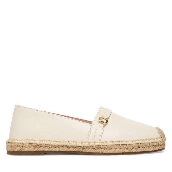 Espadryle Coccinelle. Białe espadryle Coccinelle, bez wzorów, bez obcasa, bez zapięcia. Za 799.99 zł.