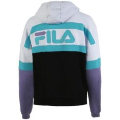 Damska bluza Fila WOEN ELLA HOODY 687079-A172. Czarne bluzy Fila, xs, bez wzorów, z bawełny, z kapturem. Za 206.70 zł.