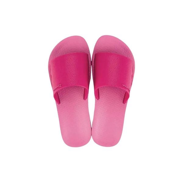 Klapki basenowe damskie Ipanema Anat Classic Slide. Czerwone klapki Ipanema, bez wzorów, z materiału, bez obcasa. Za 57.60 zł.