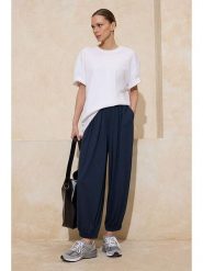 Trendyol Spodnie w kolorze antracytowym rozmiar: L. Czarne spodnie materiałowe Trendyol, l, bez wzorów, z materiału. Za 86.99 zł.