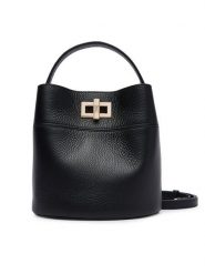 Furla Torebka Amelia Mini WE00879 HSF000 CN O6000 Czarny. Czarne torebki klasyczne Furla, bez wzorów, ze skóry, bez dodatków. Za 1,179.00 zł.