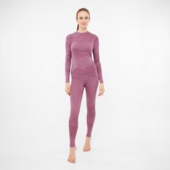 Bielizna termoaktywna damska VIKING Gasher Merino Lady Set z wełną merino. Czerwona bielizna sportowa Viking, xl, bez wzorów, z wełny. Za 389.90 zł.